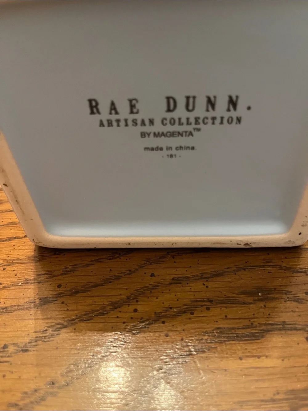 Rae Dunn white ceramic